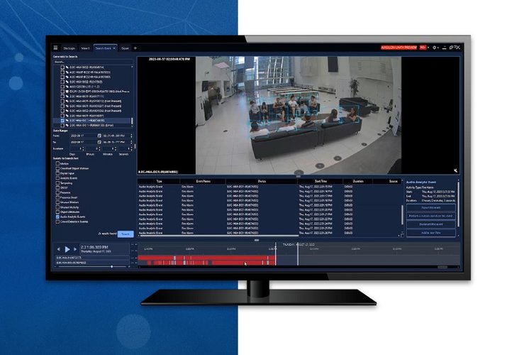 Monitorovací softvér Avigilon Unity Video 8