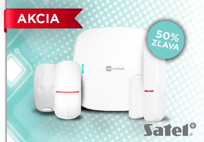 Satel set BE WAVE s 50% zľavou!
