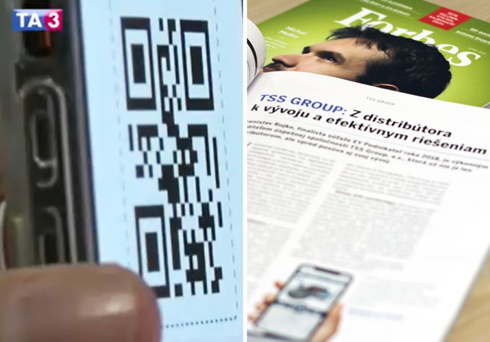 Naše QR riešenie na stránkach Forbesu aj na stanici TA3