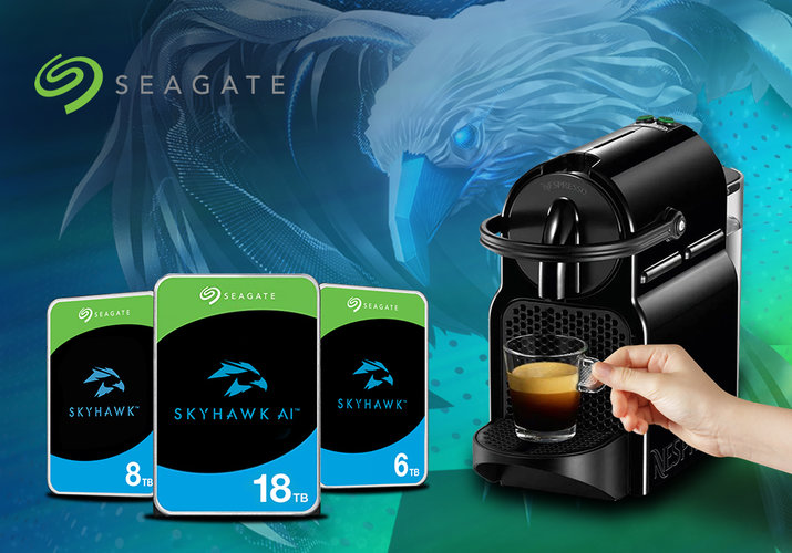 Nakupujte Seagate disky a získajte kávovar