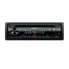 Autorádio SONY, 1 DIN s CD, AUX, USB, oranžové CDXG1301U.EUR