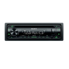 Autorádio SONY, 1 DIN s CD, AUX, USB, zelené CDXG1302U.EUR