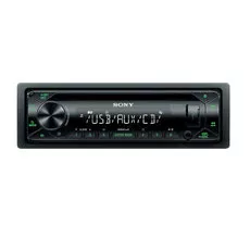 Autorádio SONY, 1 DIN s CD, AUX, USB, zelené CDXG1302U.EUR