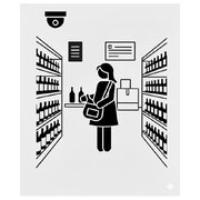 Erbu R-L-SSB-P Podozrivé správanie v obchode