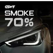 GSWF SMOKE 70 ochranná fólia na svetlomety, tónovaná
