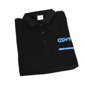 GSWF T-SHIRT M tričko s logom čierne