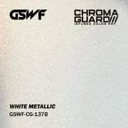 GSWF WHITE METALLIC PPF fólia na ochranu laku, lesklá biela, metalická