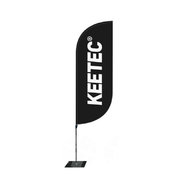 KEETEC BEACH FLAG Reklamný beachflag