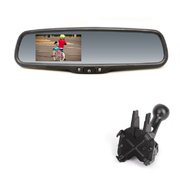 RM LCD VW3 Zrkadlo s displejom 4.3" 2ch, Seat, Toyota, VW