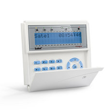 Satel DEMO INT-KLCDR-BL LCD klávesnica s dvierkami a RFID