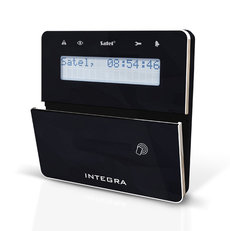 Satel INT-KLFR-BSB LCD klávesnica s dvierkami a RFID