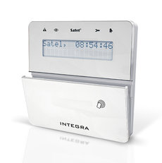 Satel INT-KLFR-WSW LCD klávesnica s dvierkami a RFID