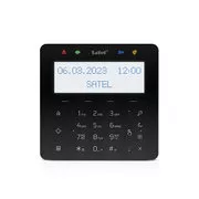 Satel INT-KSG2R-B ovládací panel s RFID čítačkou MIFARE