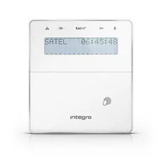 Satel INT-KWRL-WSW bezdrôtová LCD klávesnica s RFID