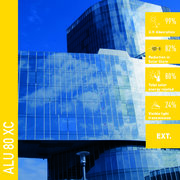 Solar Screen ALU 80 XC R183 protislnečná exteriérová fólia