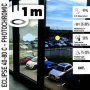 Solar Screen ECLIPSE 40-80 C (bm) fotochromatická interiérová fólia