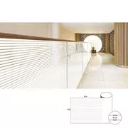 Solar Screen LINEA 18 interiérová dizajnová fólia