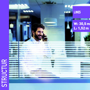 Solar Screen STRUCTUR interiérová dizajnová fólia