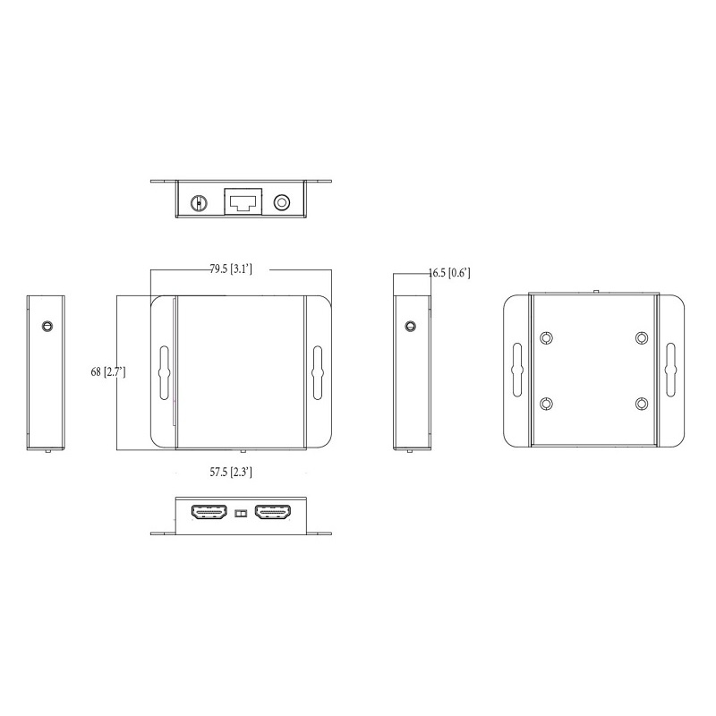 Dahua PFM700E HDMI extender po UTP kábli TSS GROUP